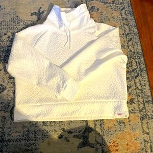 Brand new without tags white juicy couture sport sweatshirt.